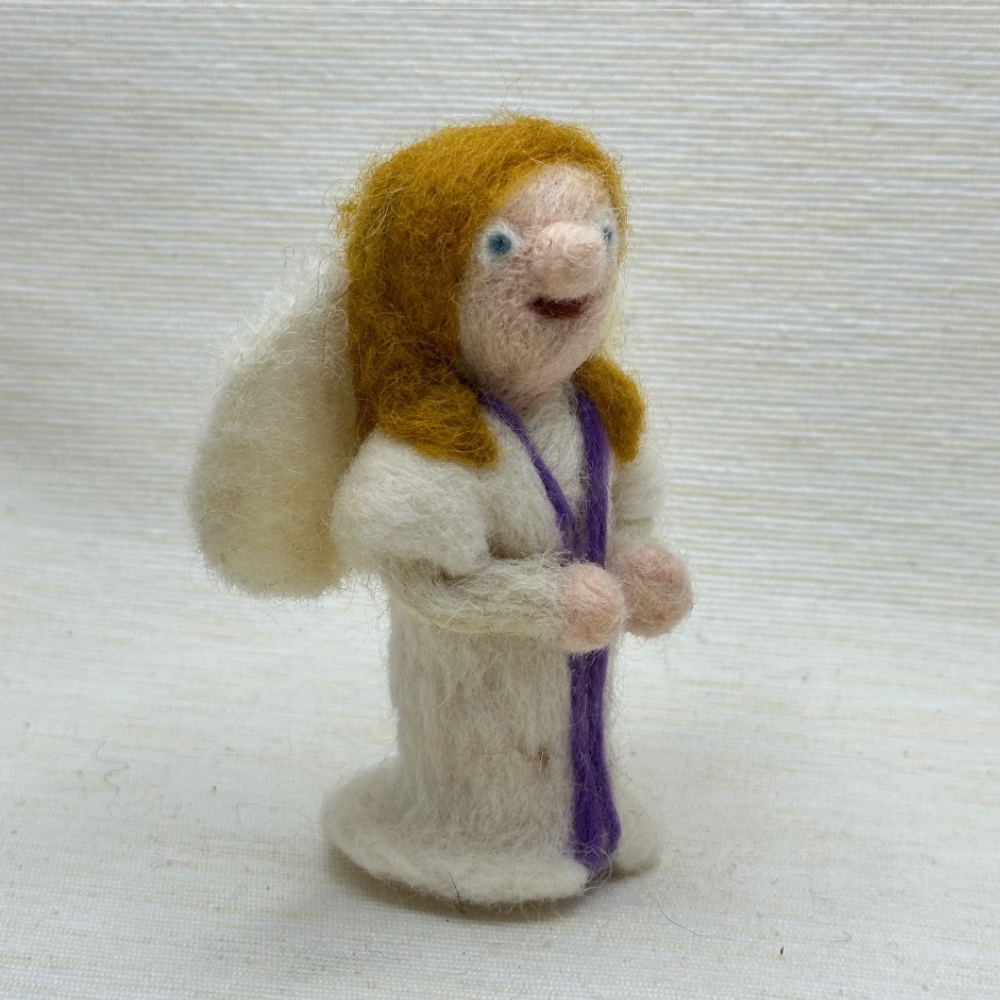 Engel aus Wolle – Bild 3